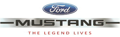 Ford Mustang The Legend Lives logo for Playstation 2